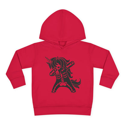 Dabbing Unicorn Skeleton Toddler Hoodie