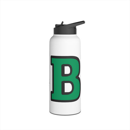 Brenham Cubs Mascot Stainless Steel Water Bottle