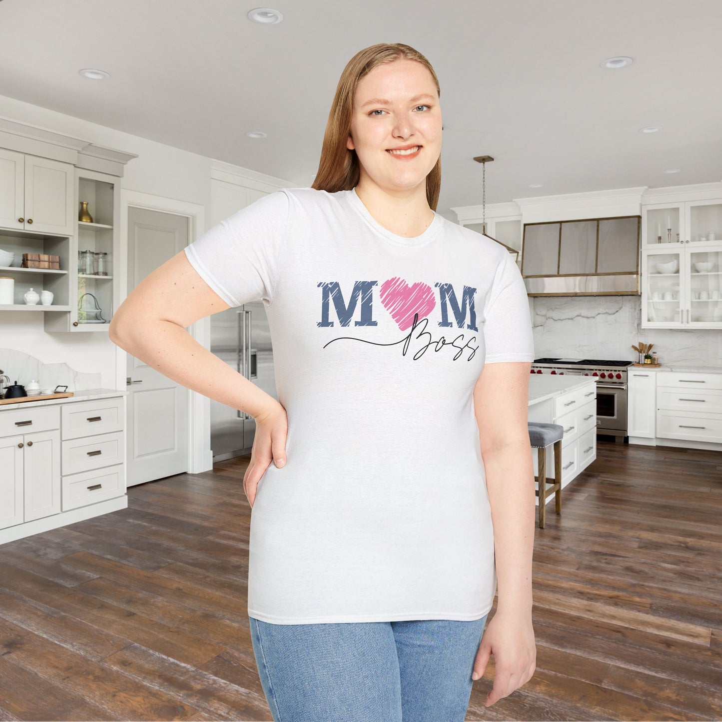 Mom Boss Adult T-shirt