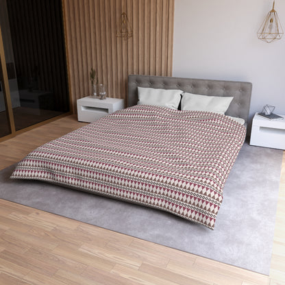 Rosewood Cairn Stripes Microfiber Duvet Cover