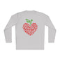 Teacher Heart 1 Adult Long Sleeve Tee