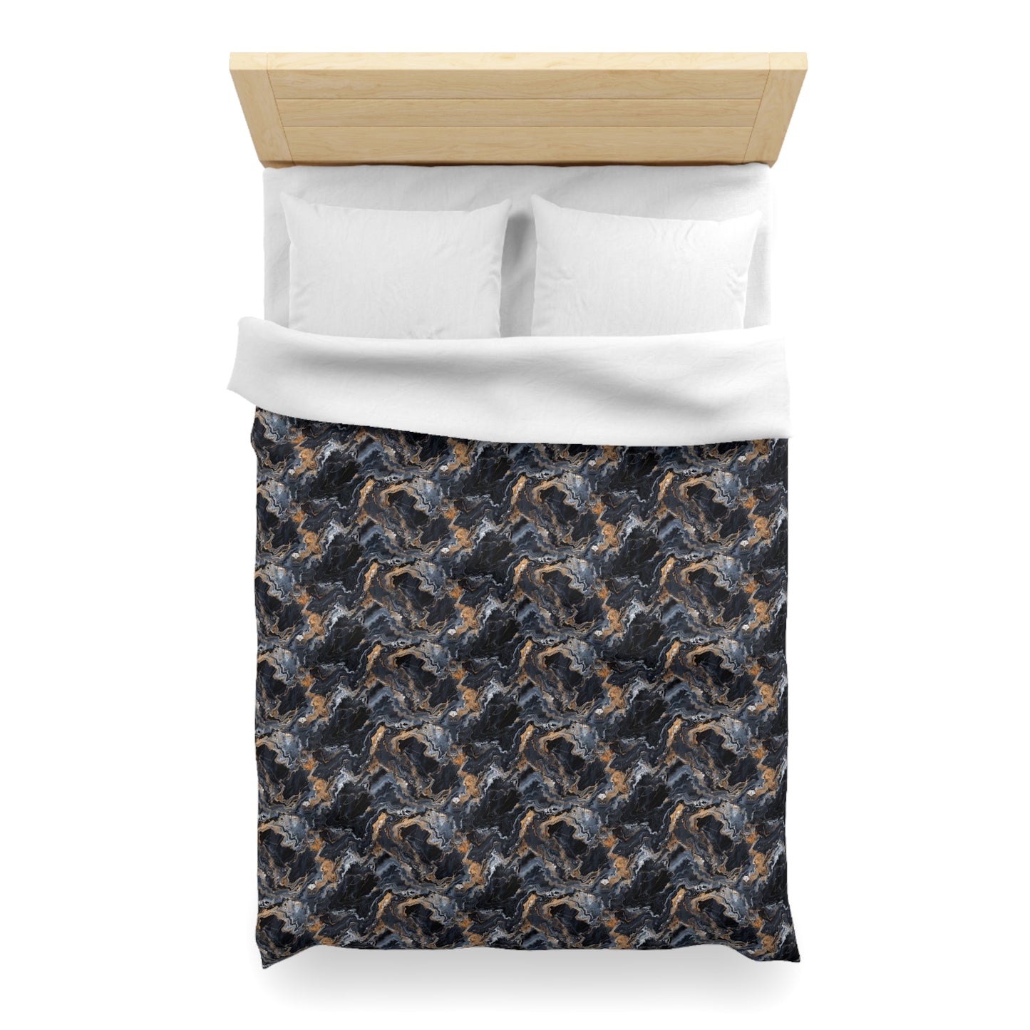 Moonspill Marble Microfiber Duvet Cover