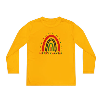 Happy Kwanzaa Arch Youth Long Sleeve Tee