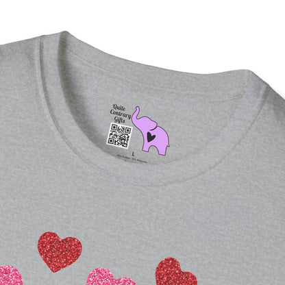 Stitch in Love Adult Unisex Tshirt