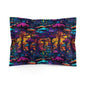 Psychedelic Spore Forest Microfiber Pillow Sham