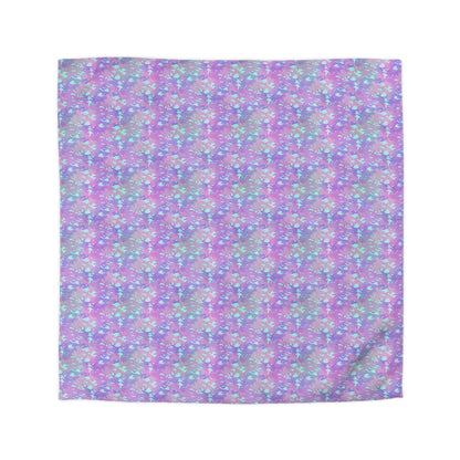 Lavender Mist Camo Microfiber Duvet Cover