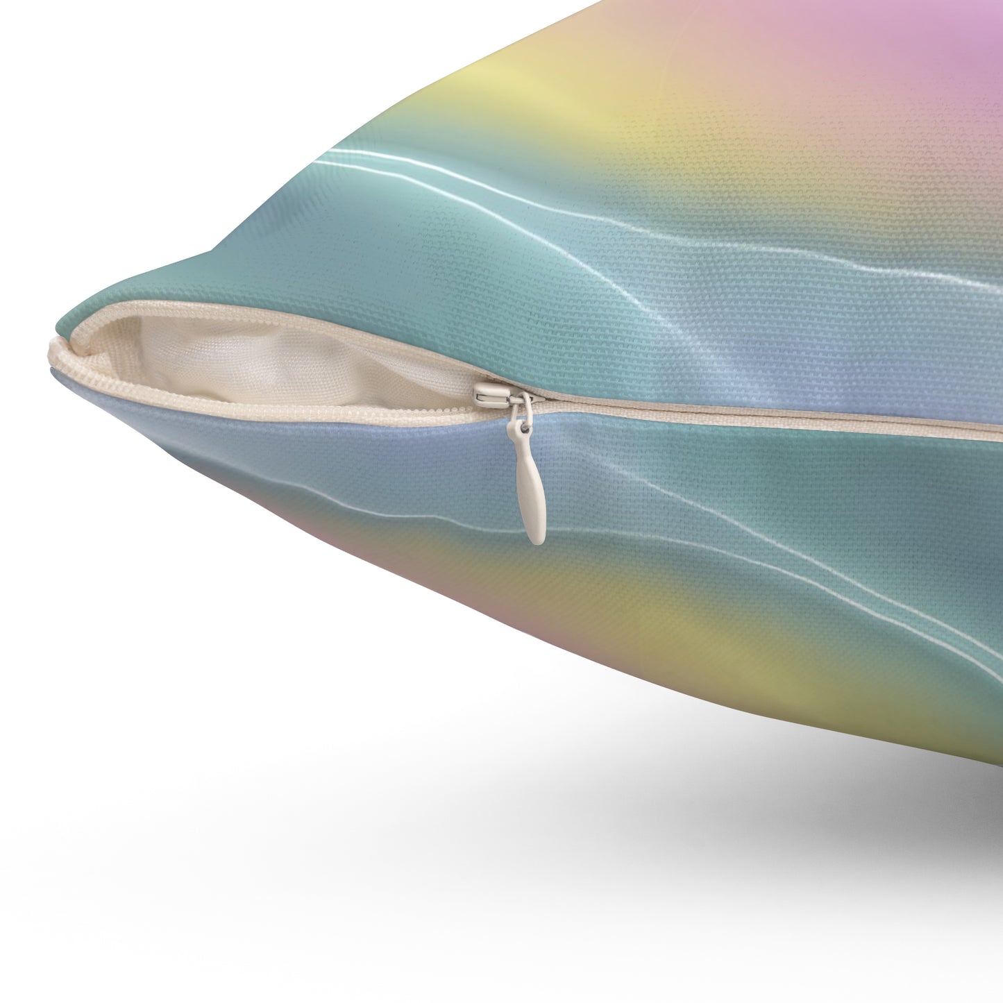 Pastel Mirage Throw Pillow