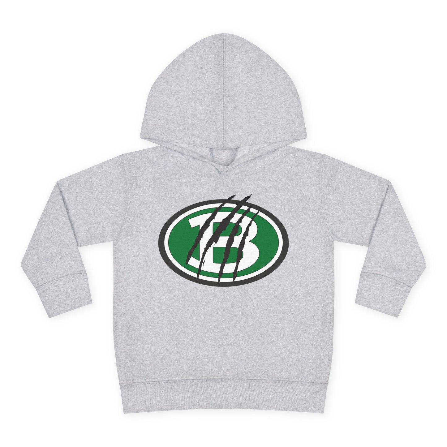 Brenham ISD Logo w/Claw Marks Toddler Hoodie