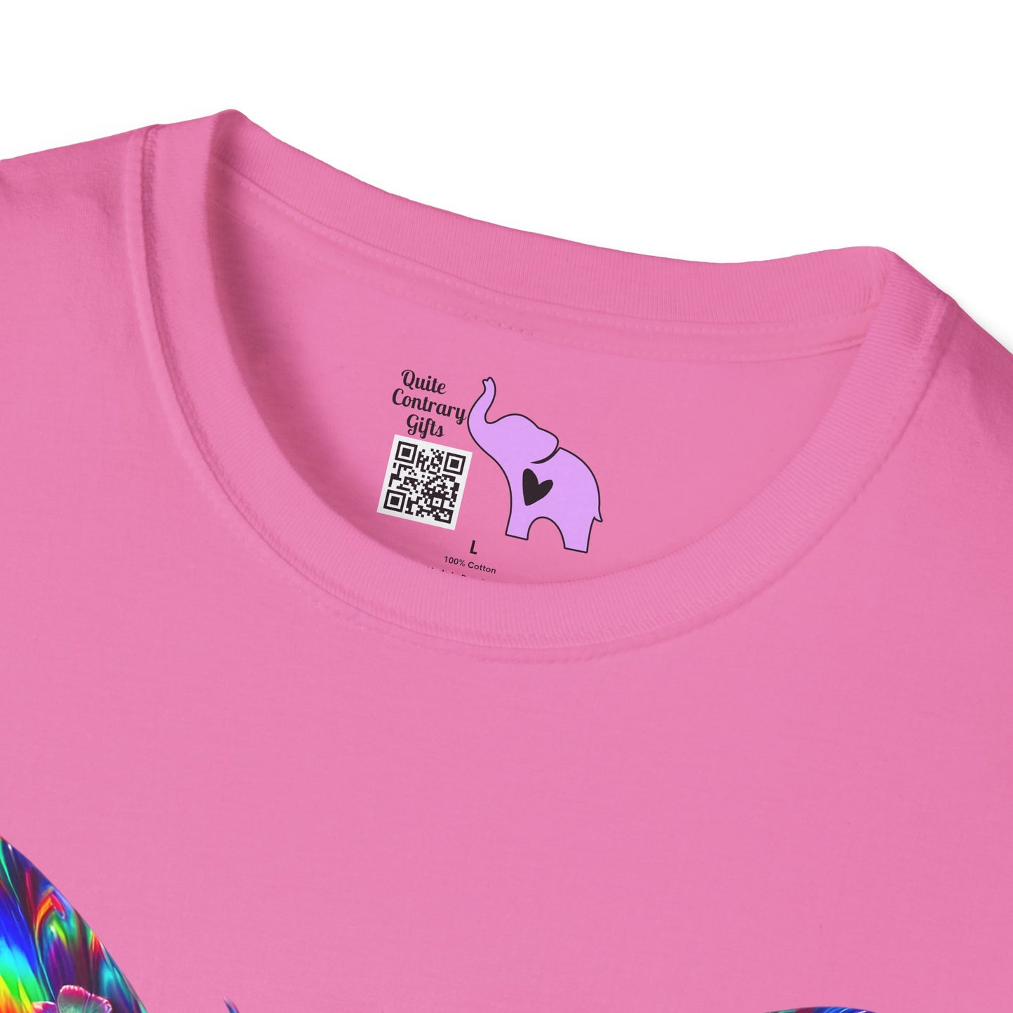 Neon Bloomfly Adult T-shirt