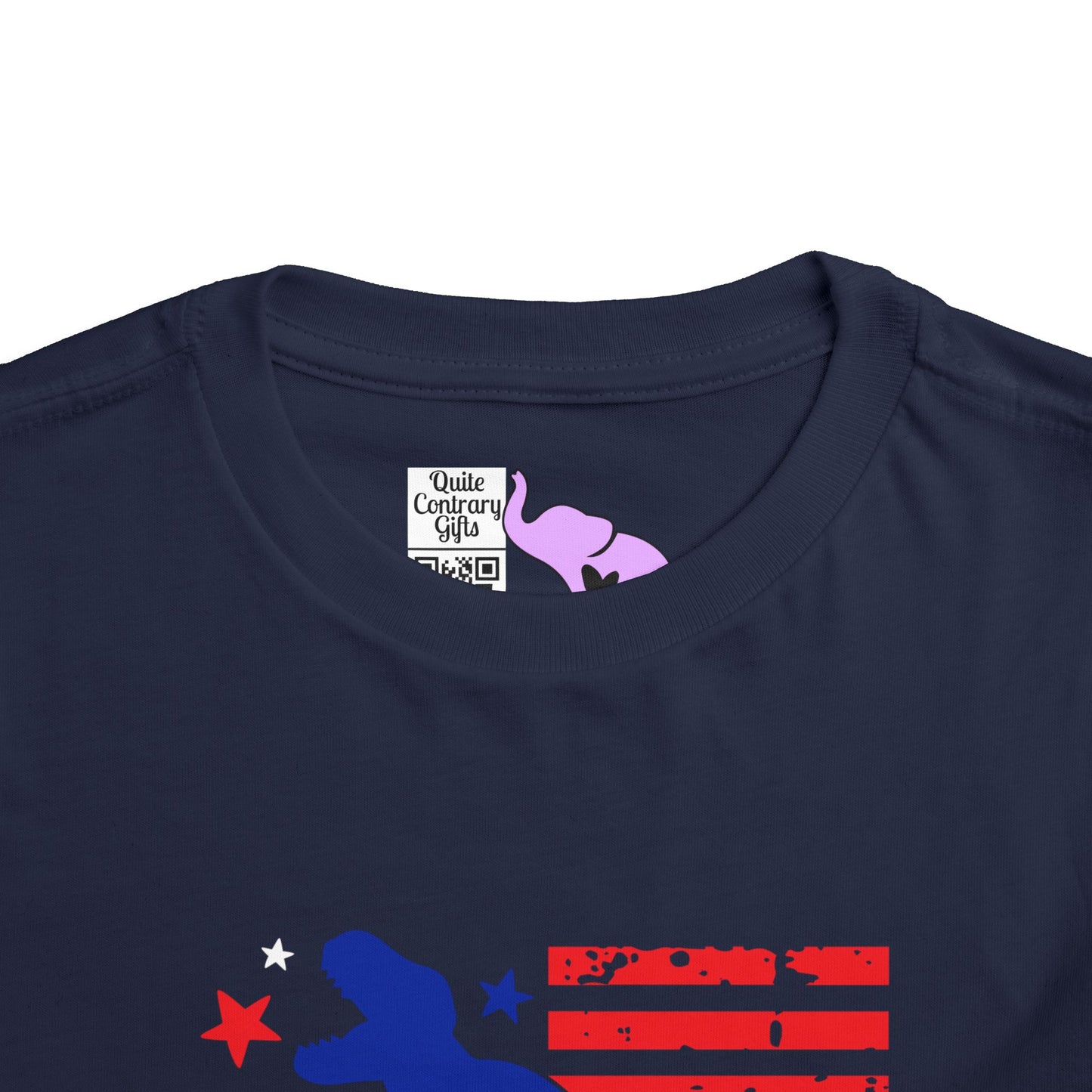 Patriotic T-Rex Toddler Tee