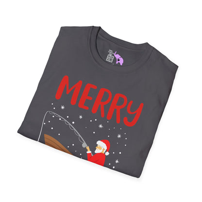 Merry Fishmas Adult T-shirt