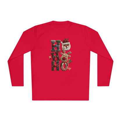 Ho Ho Ho Adult Long Sleeve Tee