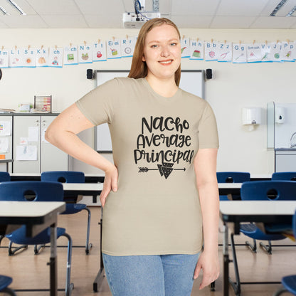 Nacho Average Principal Adult T-shirt