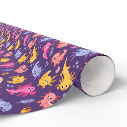 Axolotl Adventures Wrapping Paper