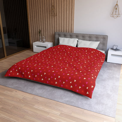 Cupid's Confetti Duvet Bedding Set