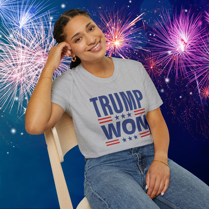 Trump Won 4 Adult T-shirt