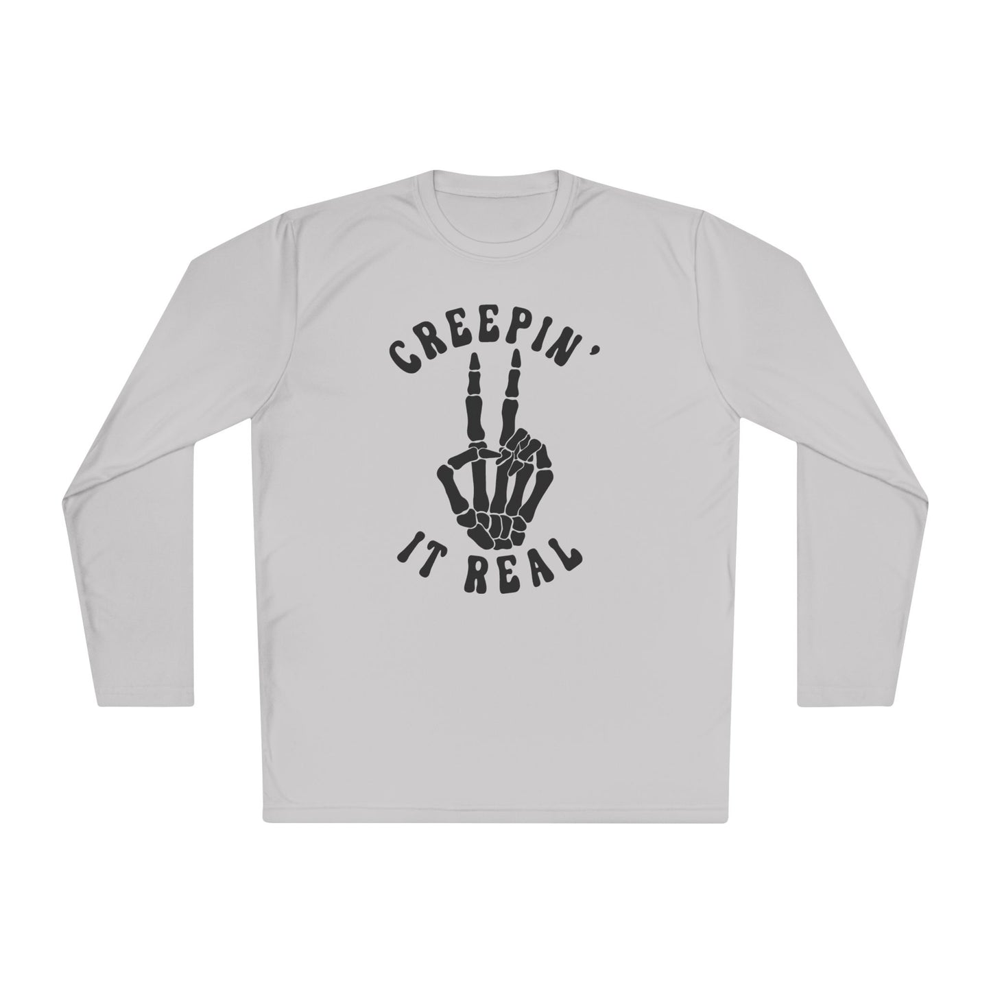 Creepin' It Real Adult Long Sleeve Tee