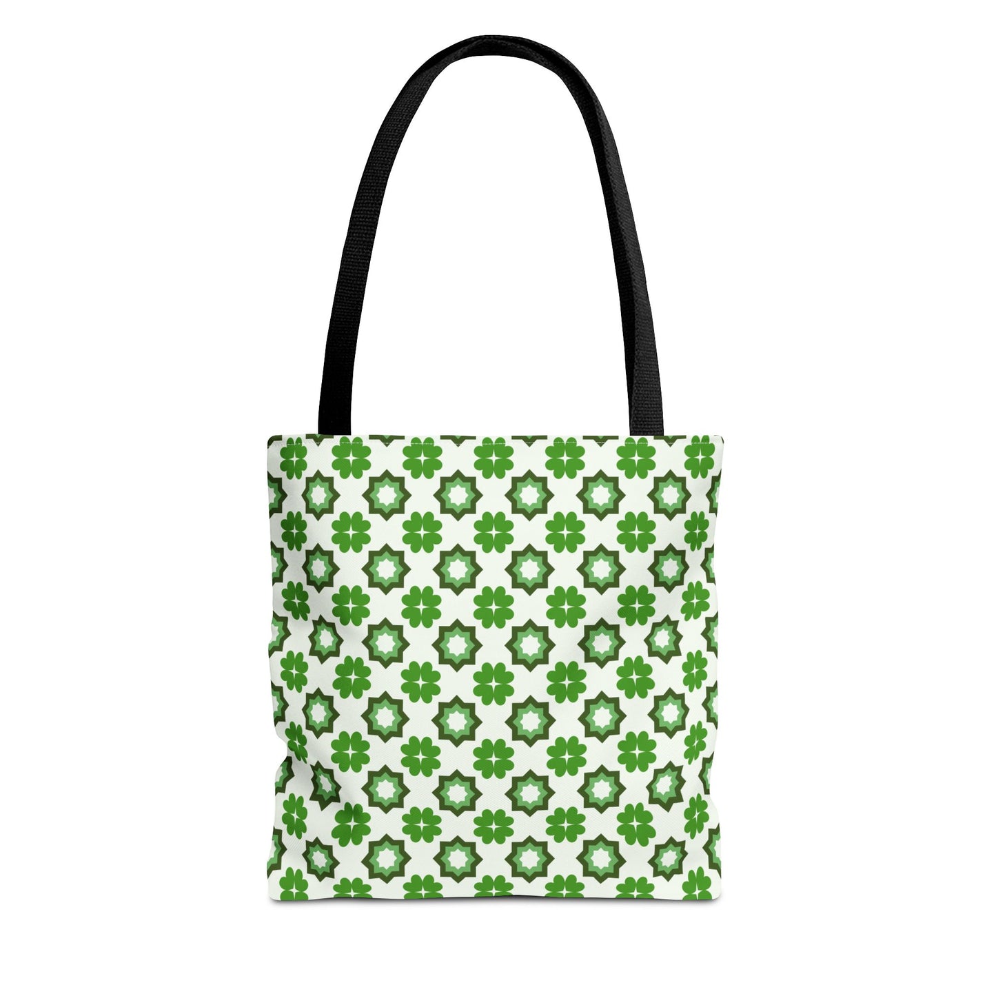 Emerald Star Garden Canvas Tote Bag
