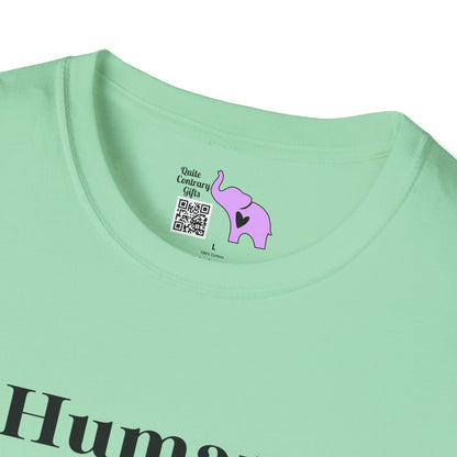 Humans Didn't Claw Their Way To The Top of The Food Chain To Eat Salad Adult T-shirt