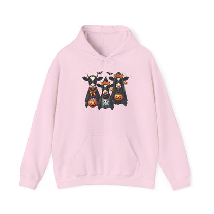 Trick or Treating Cows Heavy Blend™ Hooded Sweatshirt