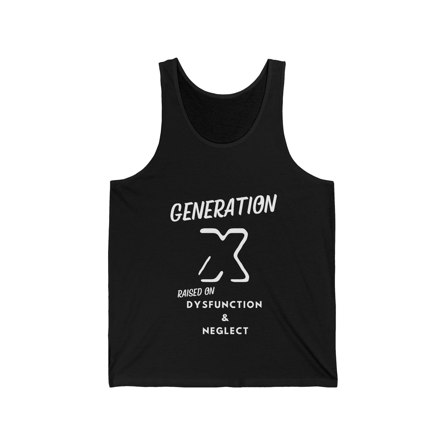 GenX Dysfunction and Neglect Adult Unisex Tank
