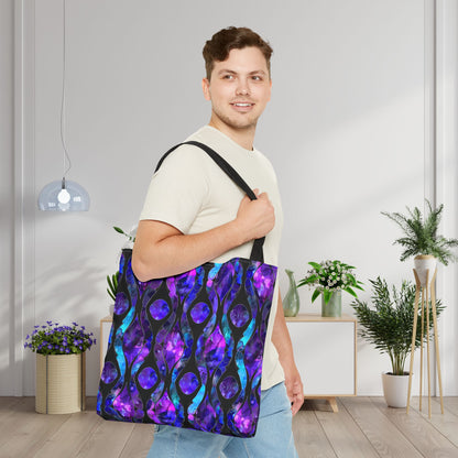 Celestial Glass Canvas Tote Bag