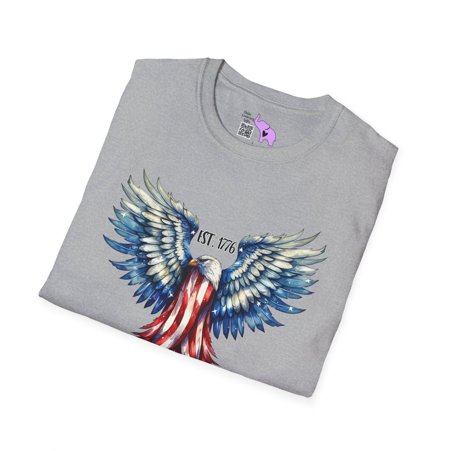 1776 America Eagle Adult T-shirt