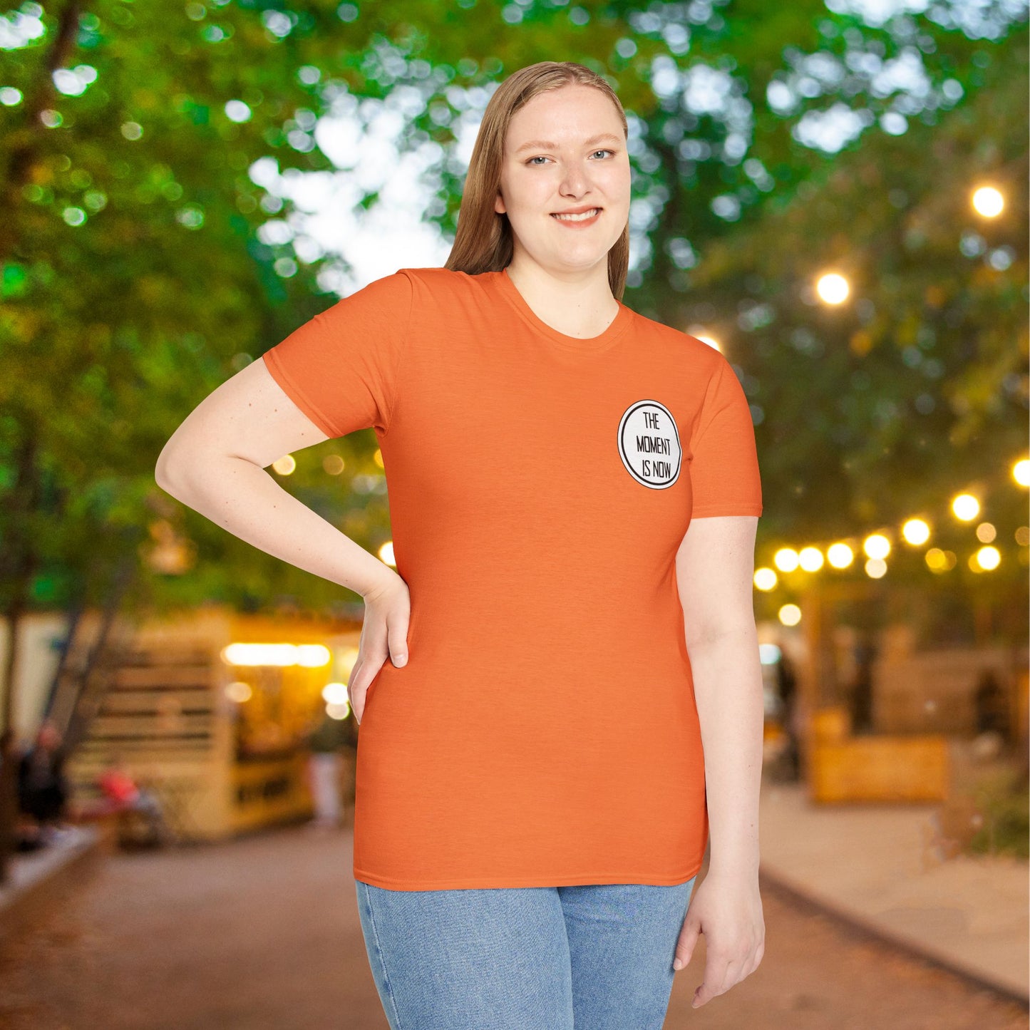 The Moment is Now Adult T-shirt