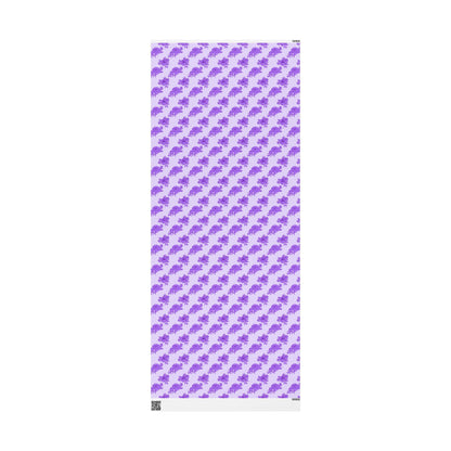 Royal Orchid Peonies Wrapping Paper