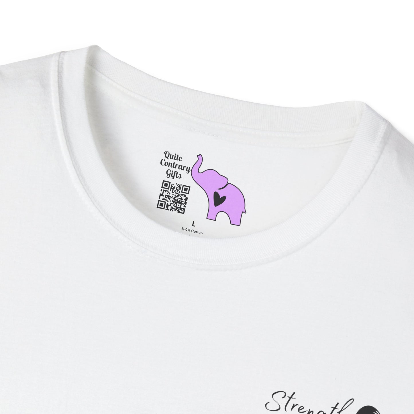 Strength in the Storm SemiColon Adult T-shirt