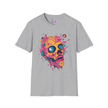 Sleepy Skull Adult T-shirt