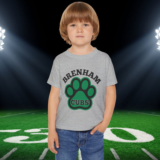 Brenham Paw Pride Heavy Cotton™ Toddler T-shirt