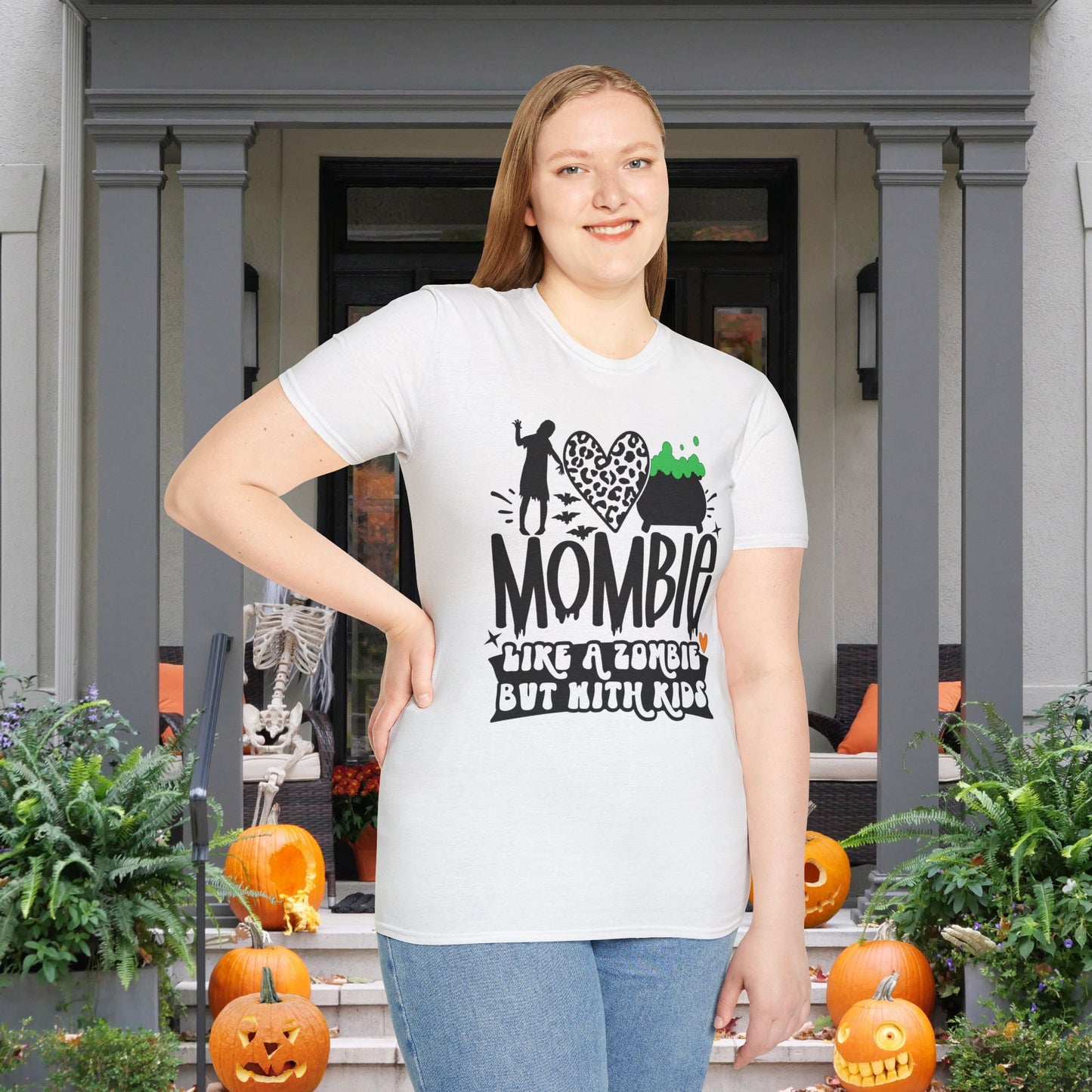 Mombie Like A Zombie But With Kids Adult T-shirt