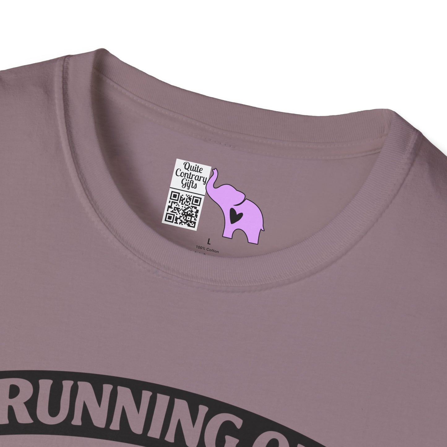 Running On Caffeine & Sarcasm Adult T-shirt