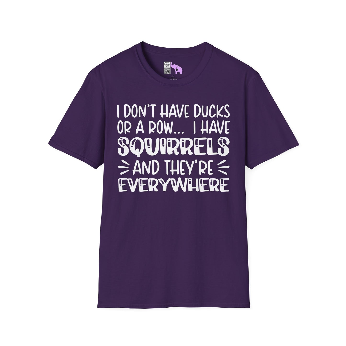 I Don't Have Ducks or a Row... Adult T-shirt
