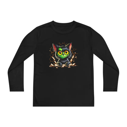 Zombie Kitty Youth Long Sleeve Tee