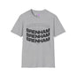Brenham (Triple Arched) Texas Adult T-shirt