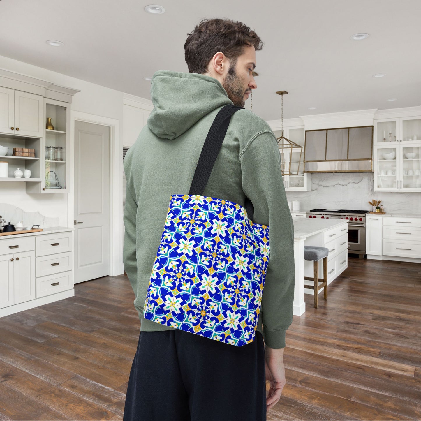 Blue Horizon Canvas Tote Bag