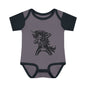 Dabbing Unicorn Skeleton Infant Baby Rib Bodysuit