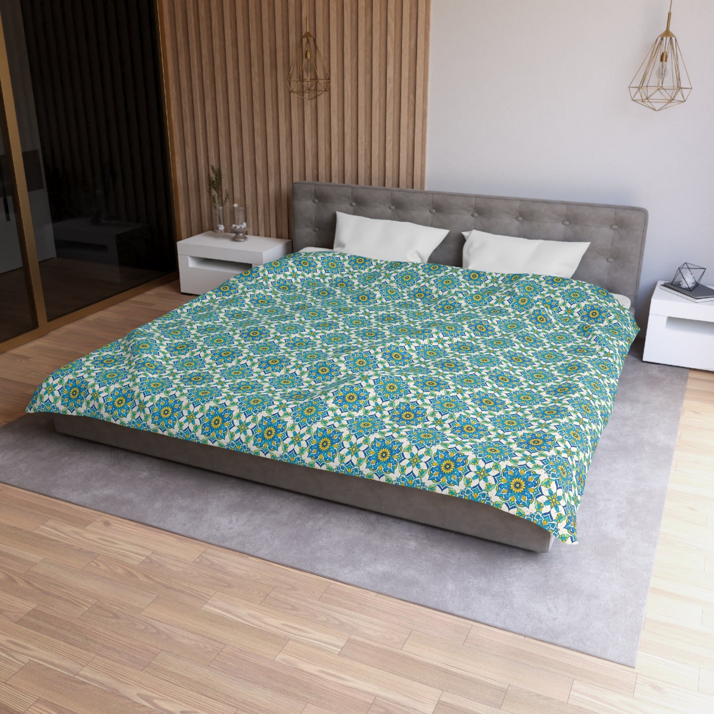 Porto Breeze Microfiber Duvet Cover