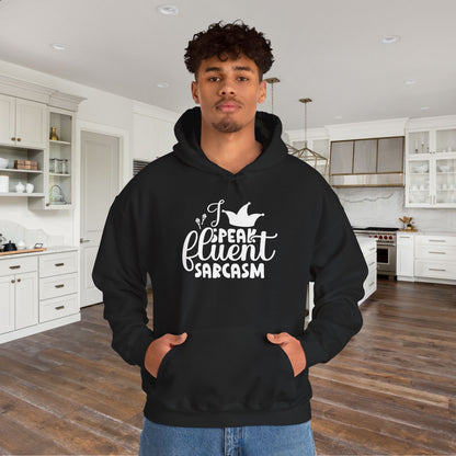 I Speak Fluent Sarcasm Heavy Blend™ Hooded Sweatshirt