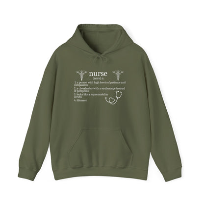 Nurse Definition Heavy Blend™ Hooded Sweatshirt
