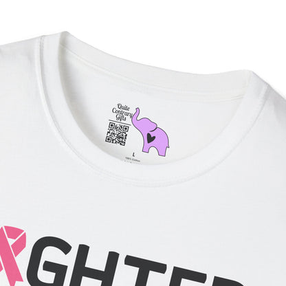 Fighter Love Hope Faith Cured Strong Support Wear Pink Adult T-shirt