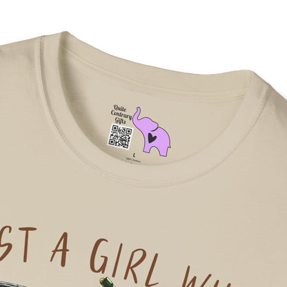 Just A Girl Who Loves Fall Adult T-shirt