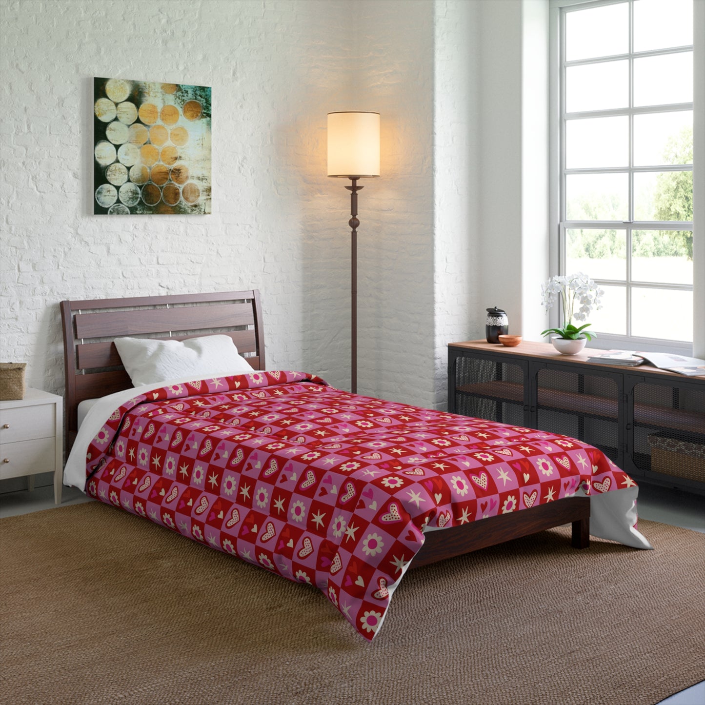 Valentine Toss Comforter