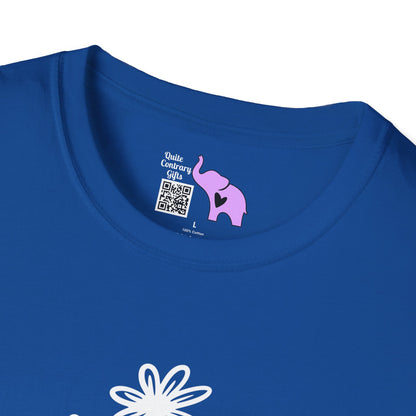 Dreams (Vertical, Floral) Adult T-shirt