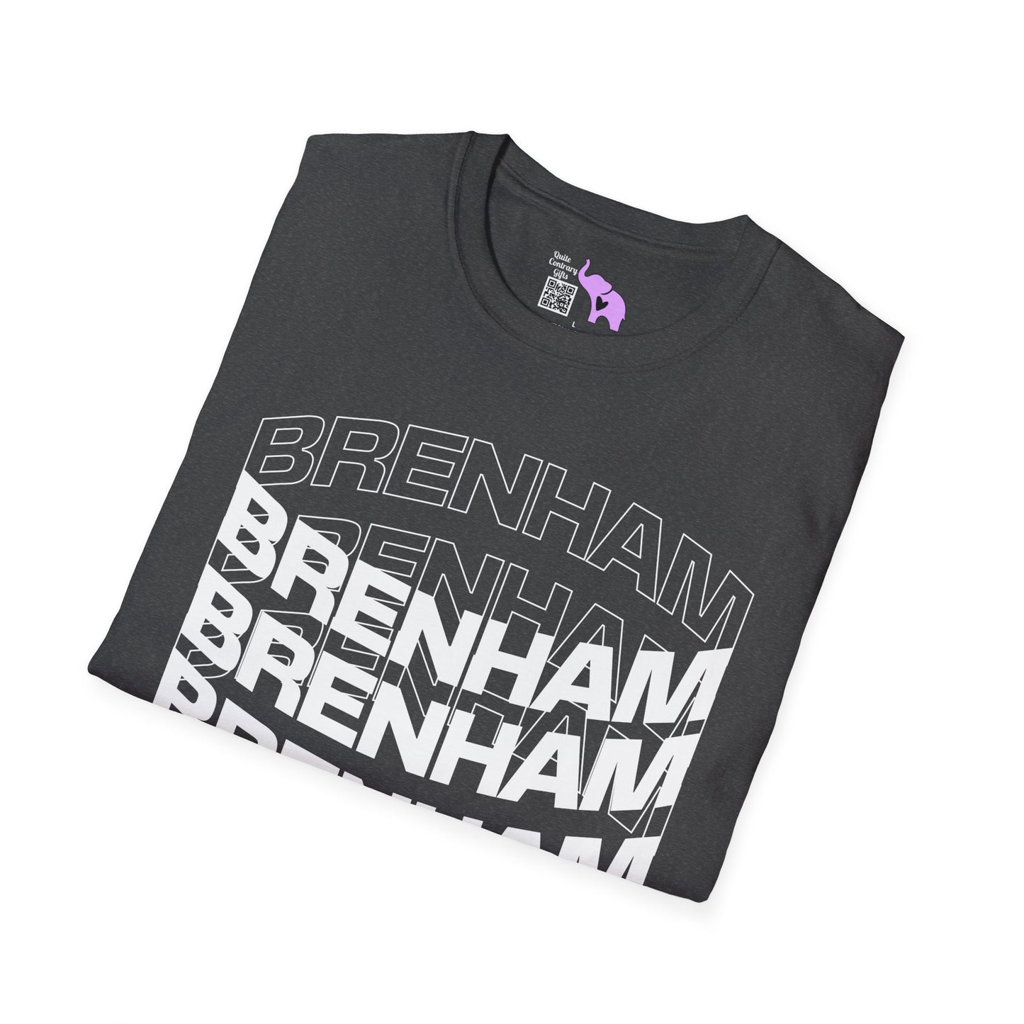 Brenham (Triple Arched) Texas Adult Unisex Tshirt