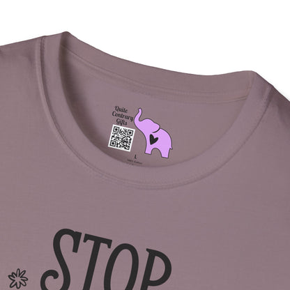 Stop Petting My Peeves Adult T-shirt