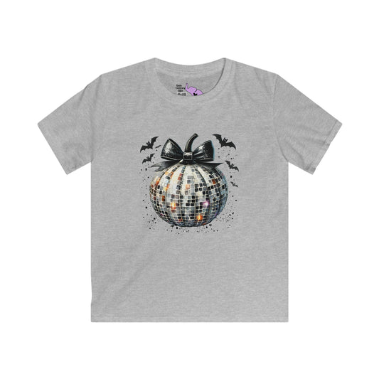 Silver Disco Pumpkin Youth Softstyle Tee