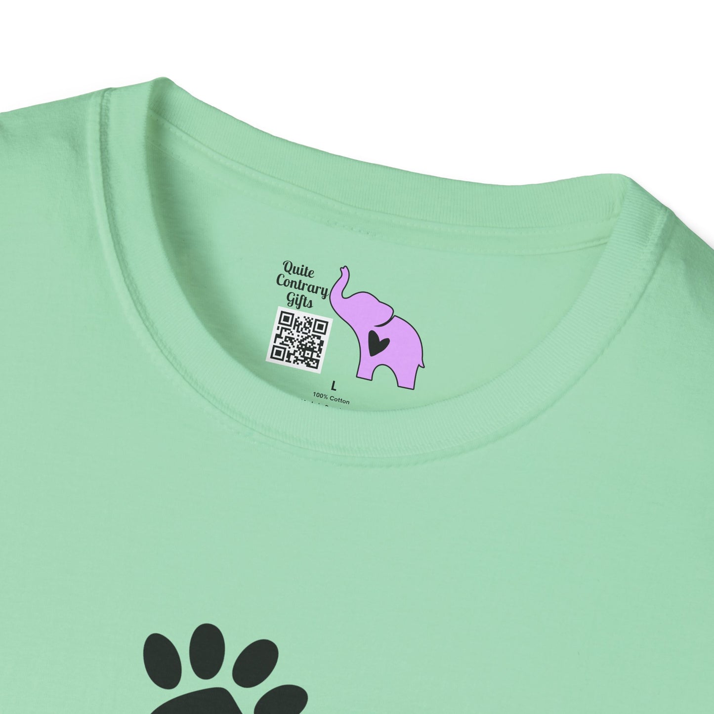 Live Love Woof Adult Tshirt